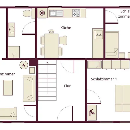 Tatil Evi Haus Asgard Perfect Fuer Familien Mit Kleinkinder Und Hund, Zentral Gelegen Im Harz *