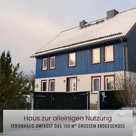 Haus Asgard Perfect Fuer Familien Mit Kleinkinder Und Hund, Zentral Gelegen Im Harz 別荘 *