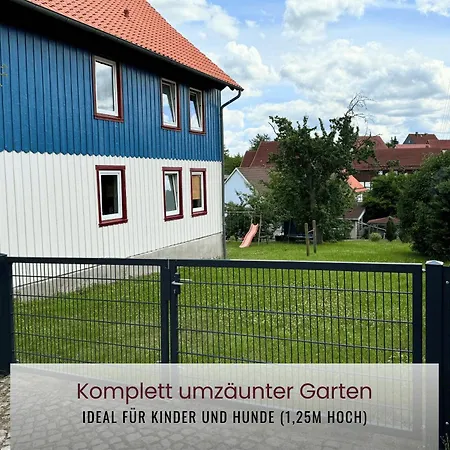 度假居 Haus Asgard Perfect Fuer Familien Mit Kleinkinder Und Hund, Zentral Gelegen Im Harz