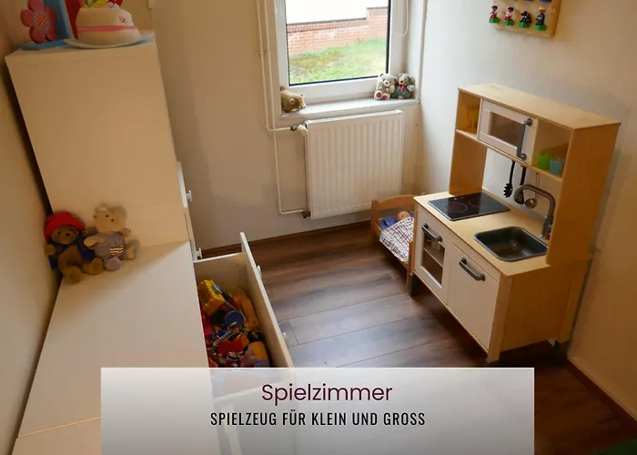 別荘 Haus Asgard Perfect Fuer Familien Mit Kleinkinder Und Hund, Zentral Gelegen Im Harz Hüttenrode