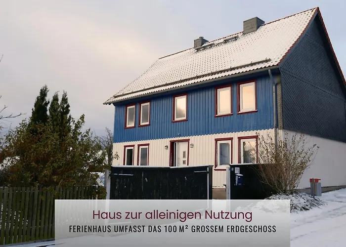 Haus Asgard Perfect Fuer Familien Mit Kleinkinder Und Hund, Zentral Gelegen Im Harz 別荘 *