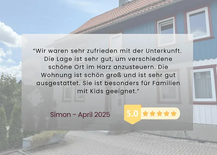 Haus Asgard Perfect Fuer Familien Mit Kleinkinder Und Hund, Zentral Gelegen Im Harz Hüttenrode